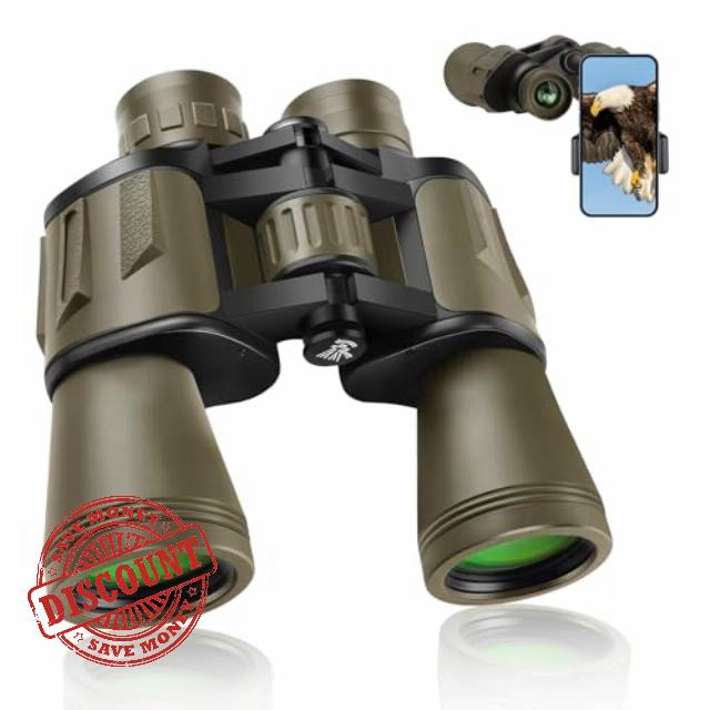 20x50 Binoculars for Adults High Powered