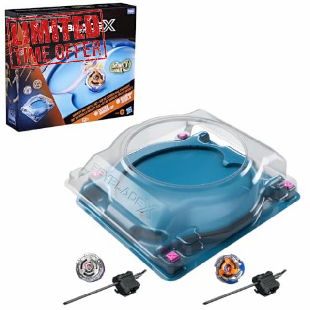 Beyblade X Infinity Rail Battle Set                                                          Rampart Aegis B