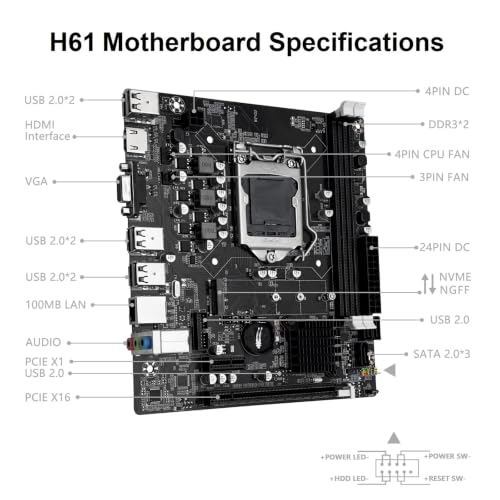 HDMI-Compatible PC Gaming Mainboard