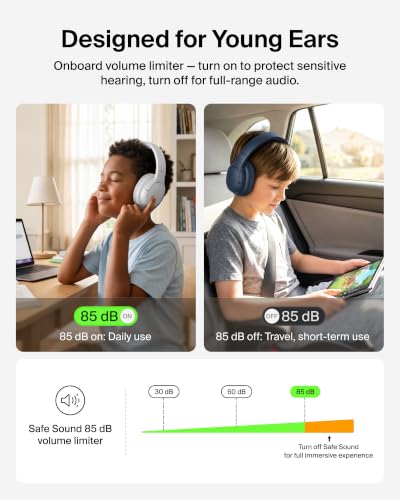 Safe Volume 85dB Play ANC