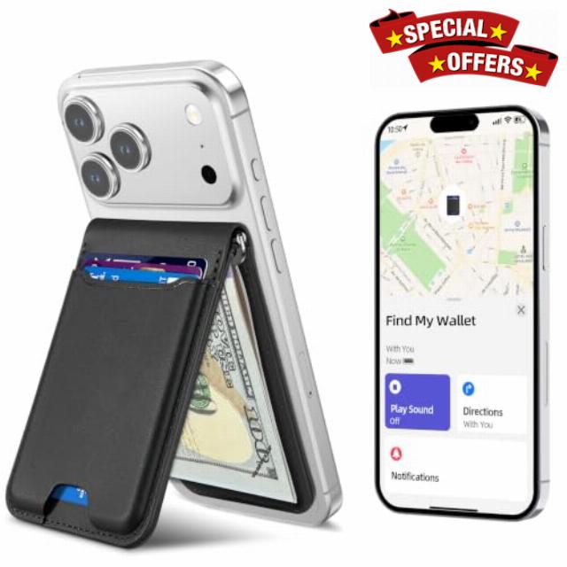 For Magsafe Wallet with Money Clip