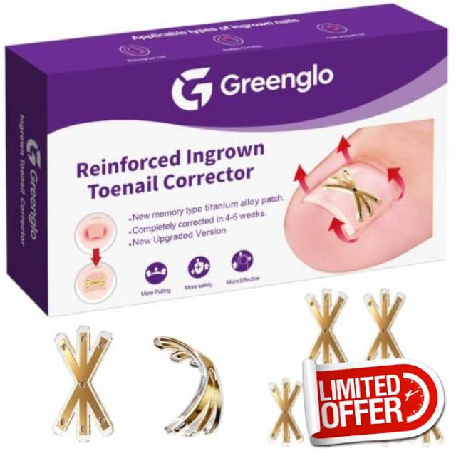 Golden Titanium Ingrown Toenail Corrector