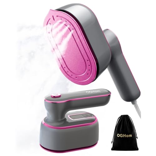 2-in-1 Handheld Clothes Steamer with Dry & Steam Ironing