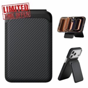 pitaka Slim MagSafe Wallet with Adjustable Stand