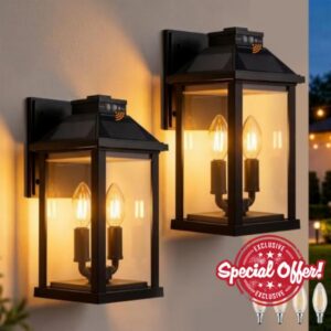 Solar Porch Lights Outdoor for House