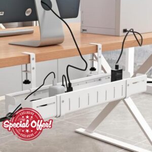 Under Desk Cable Management Tray