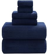 YTYC 39x78 Bath Sheets Set,Towels for Bathroom,Burnt Orange,6-Pieces | 2 Extra Large Bath Towels,...
