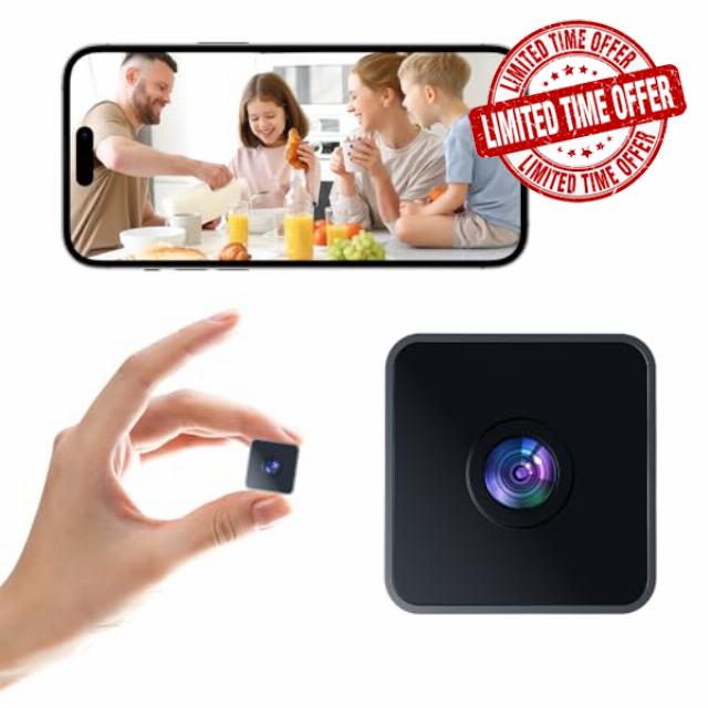 2K Security Cameras - Indoor Camer - Spy Cameras -Nanny Camera - WiFi Wireless Cam - HD Surveillance Cam - Home Camer for Pet/Baby - with Night Vision - -Motion Detection Surveillance Cameras