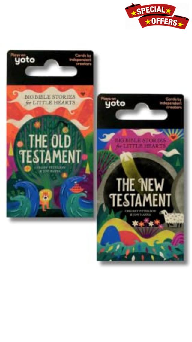Big Bible Stories | Old & New Testament Yoto Cards for Kids Ages 1–9