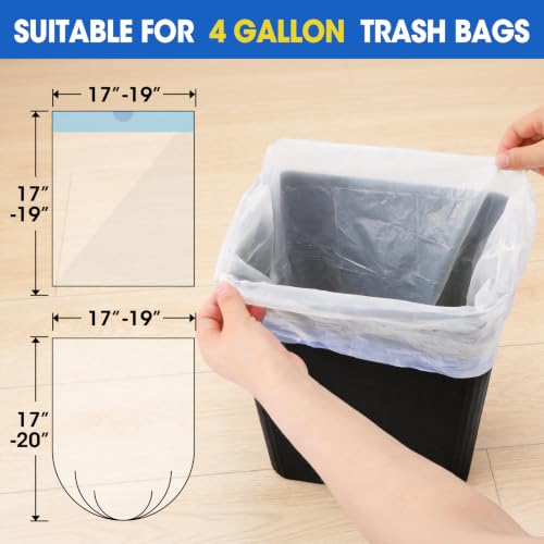 3.5 Gallon Small Garbage Can for Bathroom