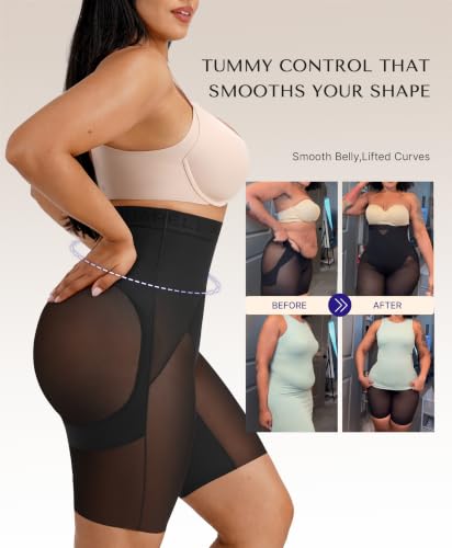Butt Lift Thigh Slimmer High-waisted