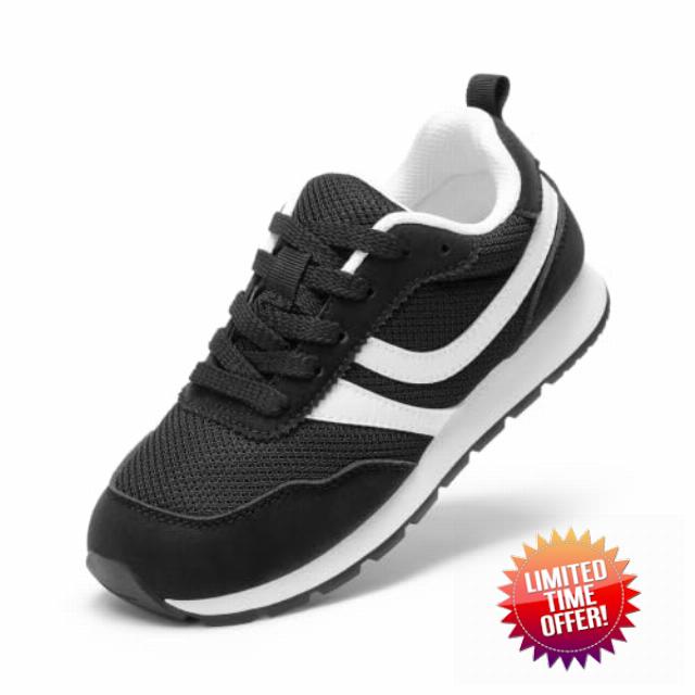 DREAM PAIRS Unisex Tennis Shoes Breathable Sneakers                                                          Lace up Lightweight Mesh Retro Upper Comfort Insole Durable Sole Convenient Heel Pull Tab Casual Walk Sports Athletic School