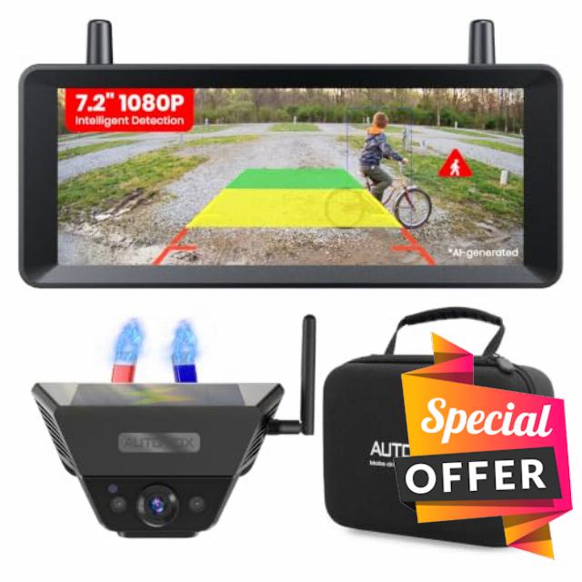 AUTO-VOX Solar Magnetic Wireless Backup Camera