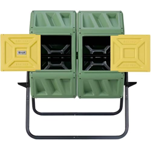 Dual Chamber Compost Bin 360° Tumbling