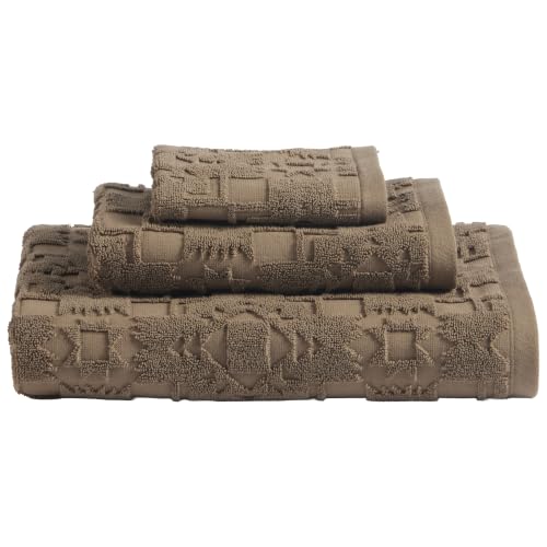 Woven Design-Stone Machine washable for easy care