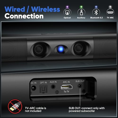 ARC/Optical/AUX Inputs