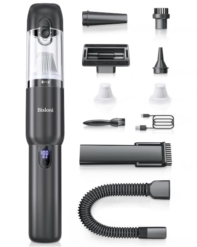 Cordless Hand Held Vacuum Rechargeable w/ Power Display