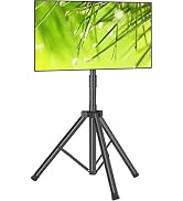 TVON Tripod TV Stand for 22-55 inch TVs Hold up to 44 lbs Max VESA 200x200m | Tilting and Rotatin...