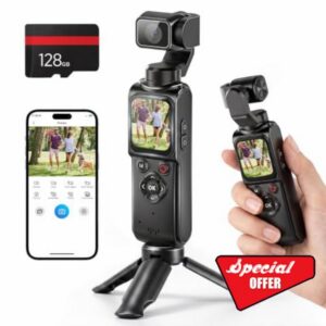 4K Vlogging Camera Portable Pocket Camera