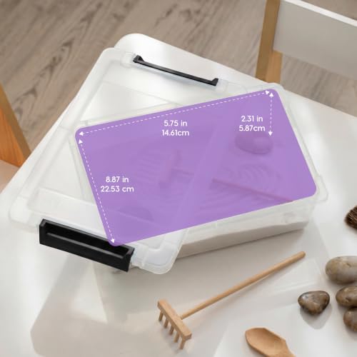 Flat Containers for Organizing Paper