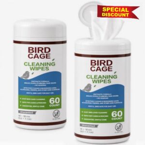 Bird Cage Wipes for Parrots
