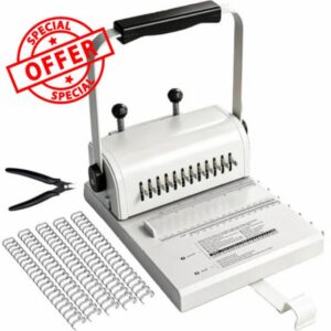 Universal Cinch Binding Machine Hole Pitch 2:1 & Book Binding Kits                                                          Sliding Guide