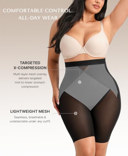 X-shaped tummy control