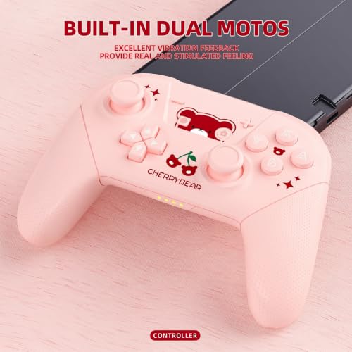 Gamepad Remote for Switch Support NFC/Dual Vibration/Screenshot/Wake-up Function