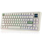 EPOMAKER HE75 V2 Hall Effect Gaming Keyboard, 8K Polling & 0.1ms, 8000mAh | 2.4Ghz/BT, Hot Swap K...