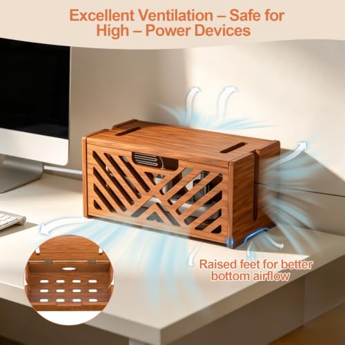 Cord Hider Box with Cable Slots