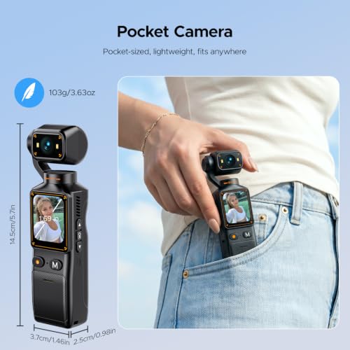 Handheld Pocket POV Video Camera