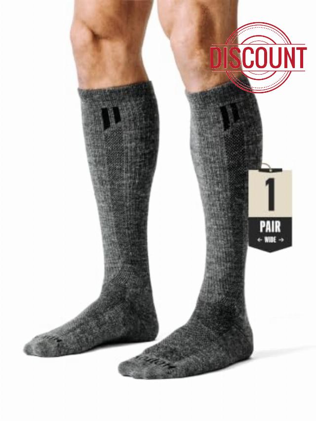 HOLLOW Alpaca Compression Socks for Women & Men