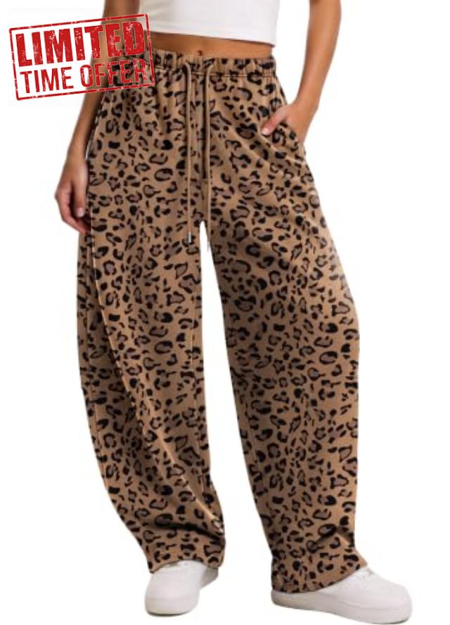 Sampeel Barrel Sweatpants Women 2026 Wide Leg Baggy Pants Comfy Flowy                                                          Casual Lounge Pants