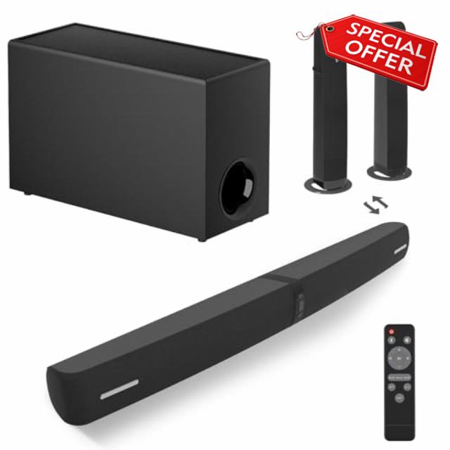 Sound Bar with Subwoofer