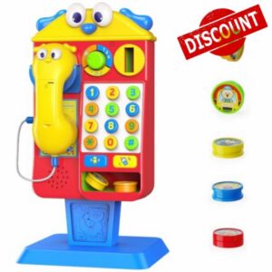 Musical Telephone Booth Toys for 1