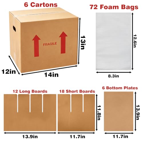 Reinforced Corrugated Cardboard with Sturdy Handles