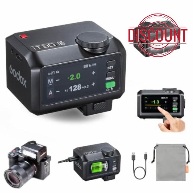 Godox iT30Pro S Mini Camera TTL Flash for Sony