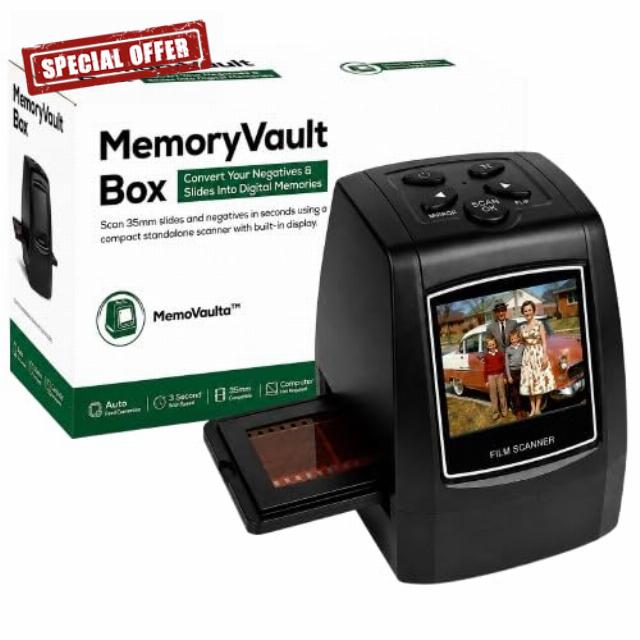 Memory Vault Box Negative Scanner