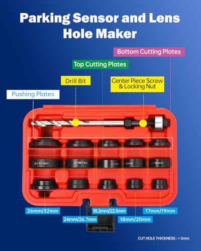 5/16 Drill Bit and Punching Spindle with Nu
