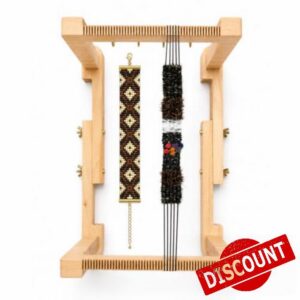 Wooden Beading Loom Kit for Adults