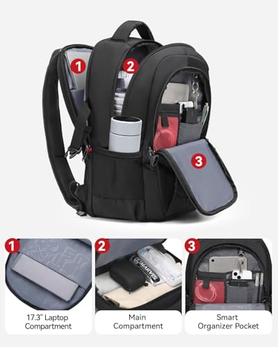 17.3 Inch Large Work Backpack