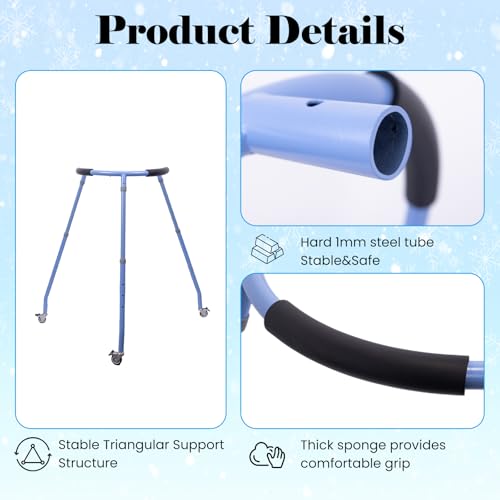 Skating Learning Aid & Support with Adjustable Height for Boys or Girls