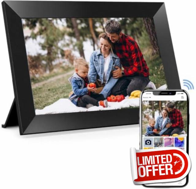 MONOCUS Frameo 10.1" WiFi Digital Picture Frame
