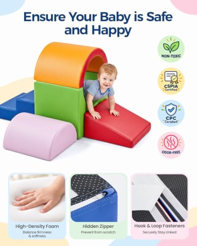 Safe Baby Crawling Gym Equipment for Activity Play