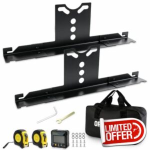 Wheel Toe Alignment Tool Kit with Digital Level& Tape Measure& Bag                                                          Quick Front-End Toe Check Plates for DIYers