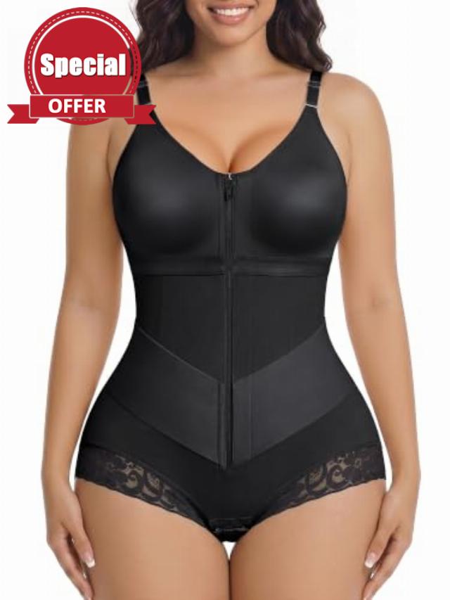 SHAPERX V-Shaped Fajas Colombianas Moldeadoras Tummy Control Shapewear for Women Body Shaper Girdles Compression Garme