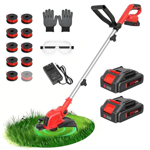 2-in-1 Electric Lawn Tool Includes 10 Lines for Garden and Yard Maintenance