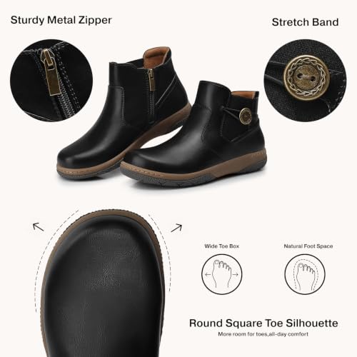 Outdoor Walking Work Shoes for Fall All-Day Comfo