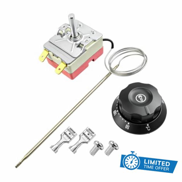 WB20K10023 WB20K8 Oven Thermostat Fit for GE Kenmore Hotpoint                                                          Gas Range Oven