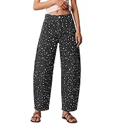 luvamia Womens High Waisted Wide Leg Leopard Pants Cheetah Print Jeans | Modern figure flattering...